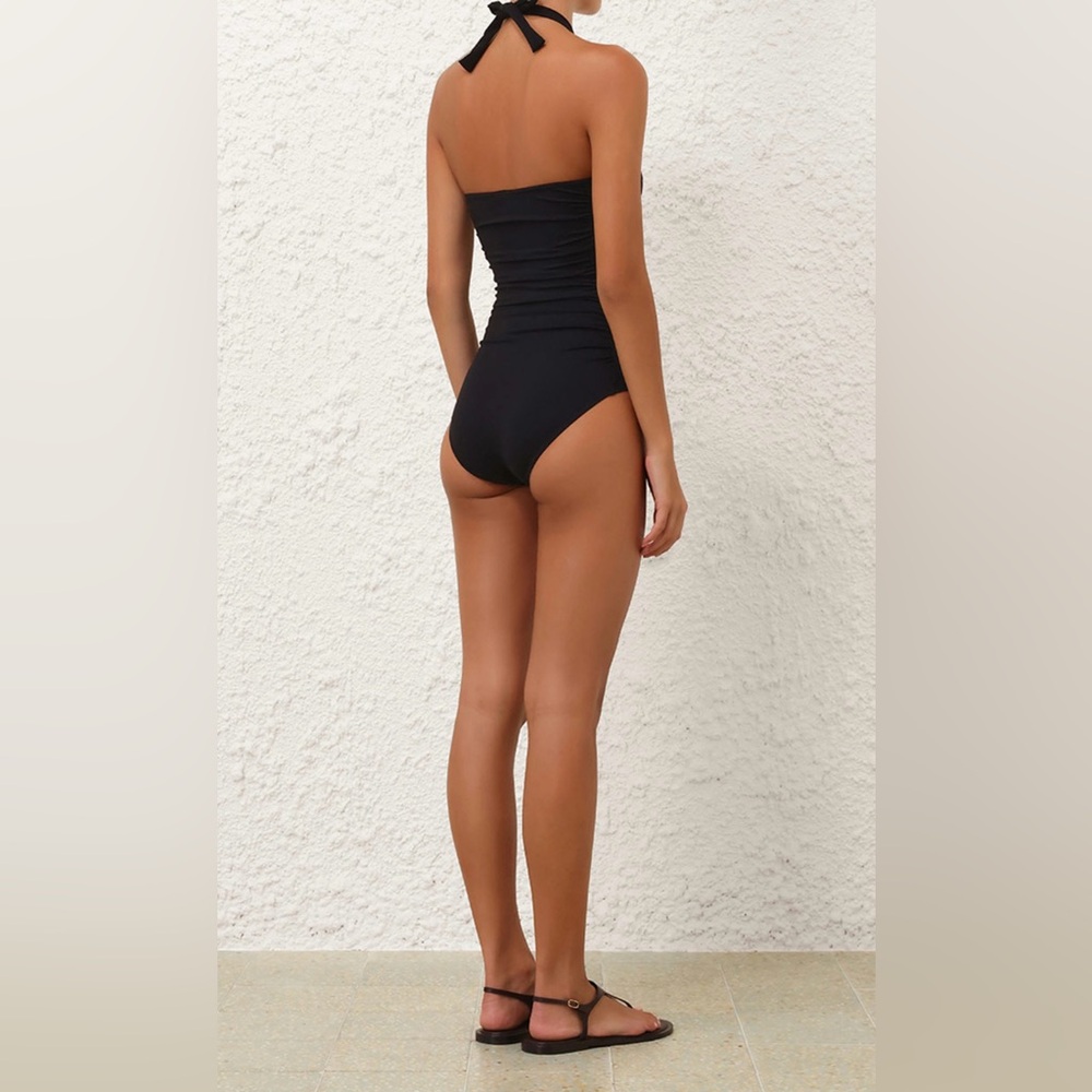 NWT Zimmermann Separates Black Sculpt Wide Link 1 Piece - Picture 4 of 15